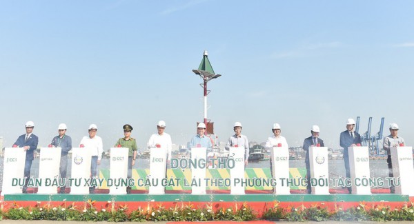 Động thổ xây dựng cầu Cát Lái nối Đồng Nai với TPHCM