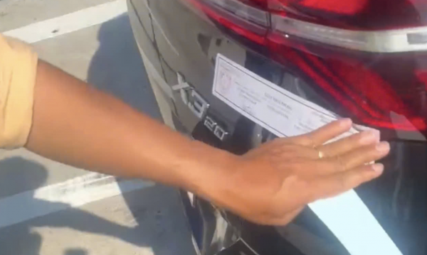 Ôtô cùng lúc vi phạm nhiều lỗi trên cao tốc, tài xế và chủ xe bị phạt gần 70 triệu đồng