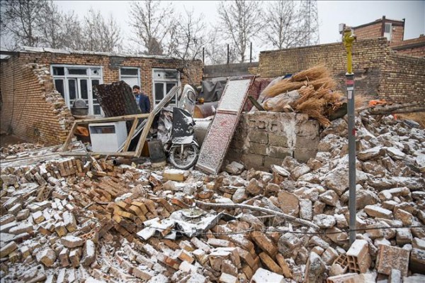 239 người bị thương sau trận động đất có độ lớn 5,6 tại Iran