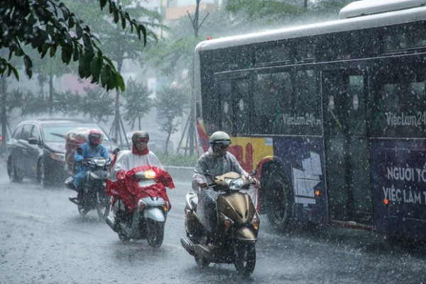 Bắc Bộ và Thanh Hóa chuẩn bị đón mưa lớn