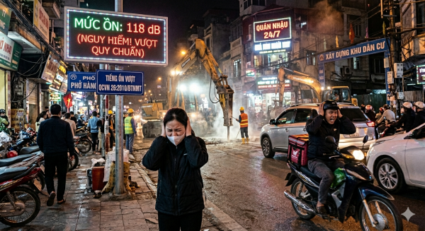 Bộ Công an đề xuất xử lý hình sự hành vi gây tiếng ồn vượt quy chuẩn