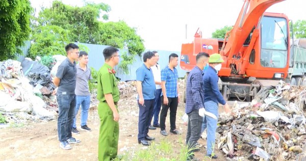 Hải Dương: Khởi tố bị can đổ hơn 350 tấn rác thải gây ô nhiễm môi trường