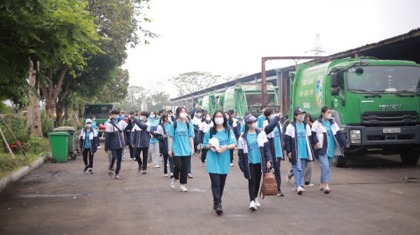 Hải Phòng: Hơn 600 học sinh tham gia trải nghiệm phân loại rác thải tại nguồn