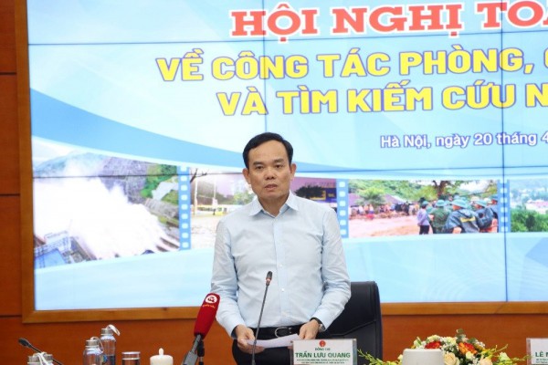 Hội nghị toàn quốc về công tác phòng, chống thiên tai và tìm kiếm cứu nạn