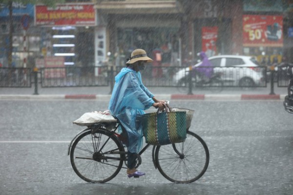 Miền Bắc bước vào đợt mưa lớn diện rộng