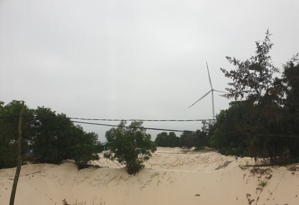 Nuôi cá lóc trên cát, xả thẳng nước thải không qua xử lý ra môi trường