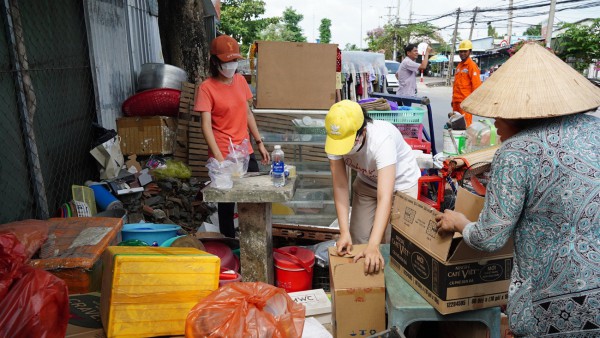 Sạt lở ở Cần Thơ, 10 căn nhà bị đe dọa