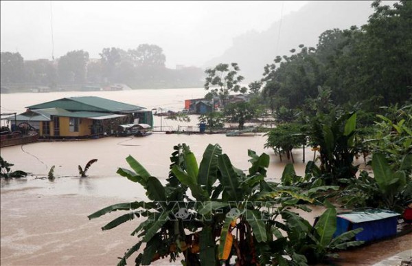 Sơn Dương (Tuyên Quang) diễn tập ứng phó bão lụt và tìm kiếm cứu nạn năm 2023