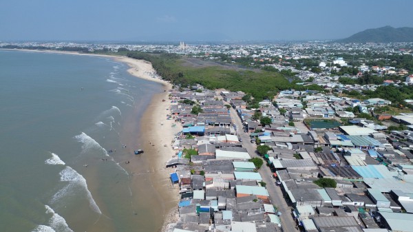 TP.HCM: Xóa sổ 'điểm đen' ô nhiễm ao Hải Hà, xã Long Hải