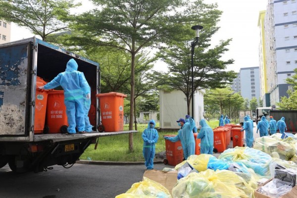 TP.Hồ Chí Minh: Quản lý chất thải lây nhiễm phát sinh từ hoạt động phòng, chống dịch Covid-19