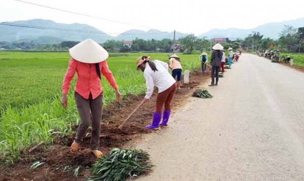 Thái Nguyên: Tăng cường bảo vệ môi trường trong xây dựng nông thôn mới