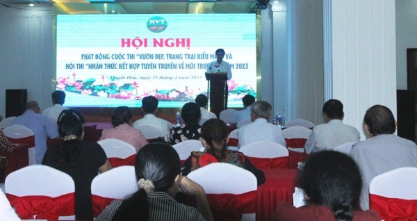 Thanh Hóa phát động Hội thi “Nhận thức kết hợp tuyên truyền về môi trường” năm 2023