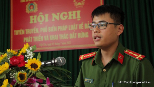 Việt Yên- Bắc Giang: Tăng cường tuyên truyền, phổ biến pháp luật về bảo vệ và phát triển rừng