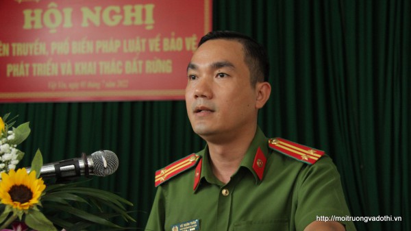 Việt Yên- Bắc Giang: Tăng cường tuyên truyền, phổ biến pháp luật về bảo vệ và phát triển rừng