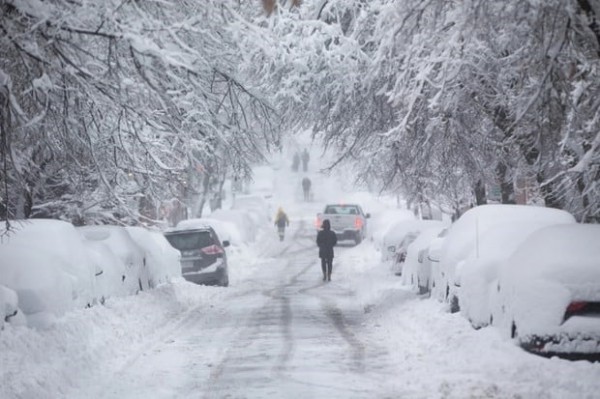 Vùng Đông Bắc nước Mỹ chịu nhiều thiệt hại do mưa lớn và tuyết rơi dày