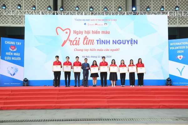 Ngày hội “Trái tim tình nguyện” 2024: Dự kiến tiếp nhận trên 2.500 đơn vị máu