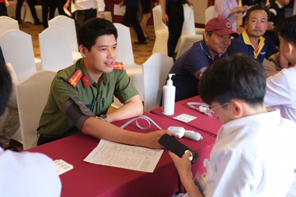 Tuổi trẻ Công an TP Hồ Chí Minh triển khai chương trình “Giọt máu nghĩa tình”