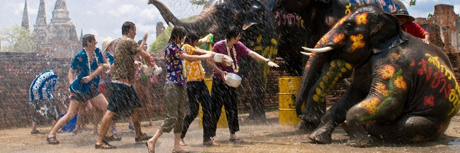 Hướng dẫn, kinh nghiệm du lịch Tháo Lan dự lễ hội té nước