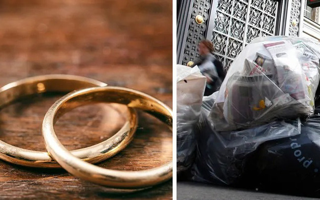 Người đàn ông bất ngờ tìm thấy nhẫn cưới trong 20 tấn rác