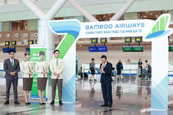 Bamboo Airways 'chuyển nhà' sang T3 đúng ngày sinh nhật 7 tuổi