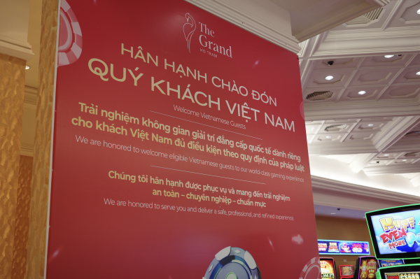 Bên trong casino thí điểm cho người Việt ở Hồ Tràm