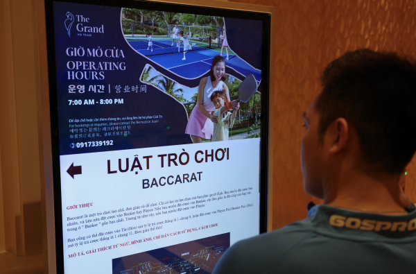 Bên trong casino thí điểm cho người Việt ở Hồ Tràm