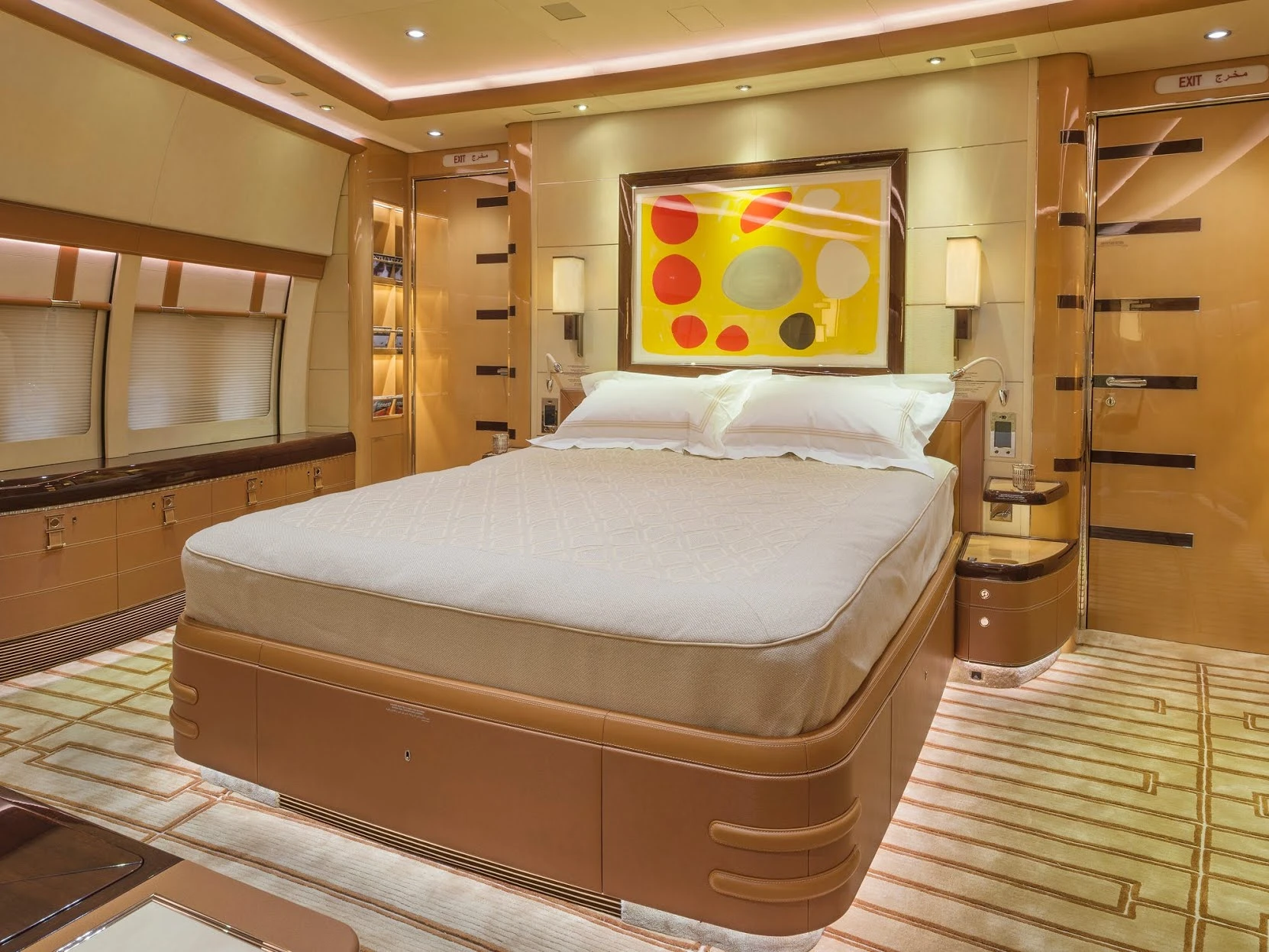 Bên trong 'cung điện bay' lớn nhất thế giới trị giá 400 triệu USD Bên trong 'cung điện bay' lớn nhất thế giới trị giá 400 triệu USD