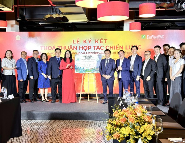DatVietVAC và Saigontourist Group hợp tác phát triển hệ sinh thái văn hóa du lịch DatVietVAC và Saigontourist Group hợp tác phát triển hệ sinh thái văn hóa du lịch