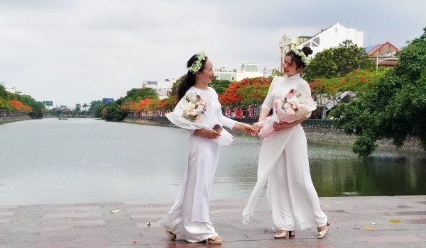 Hải Phòng rực cháy sắc đỏ hoa phượng, tím biếc hoa bằng lăng Hải Phòng rực cháy sắc đỏ hoa phượng, tím biếc hoa bằng lăng