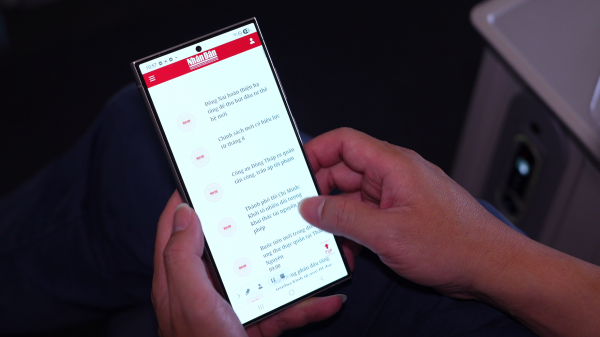 Lần đầu tiên tại Việt Nam: Đi máy bay vẫn lướt mạng 'vèo vèo' trên trời Lần đầu tiên tại Việt Nam: Đi máy bay vẫn lướt mạng 'vèo vèo' trên trời