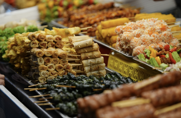 Lễ hội ẩm thực xuân ở Cần Giờ đông nghịt khách