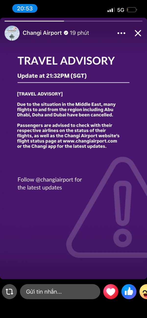 Nhiều khách Việt kẹt ở Dubai, Doha do sân bay bất ngờ đóng cửa