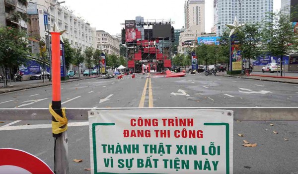 Rời đường Lê Lợi, TP.HCM tổ chức sự kiện ở đâu?