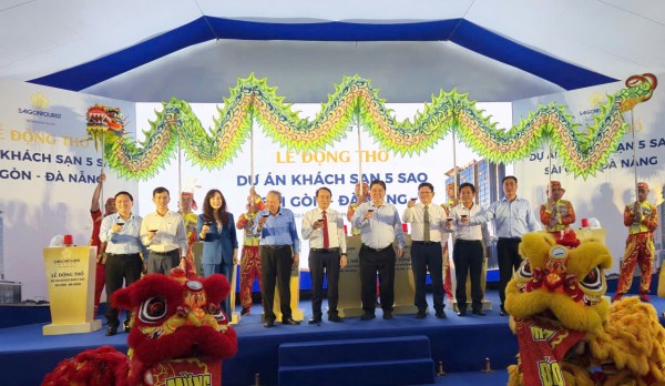 Saigontourist Group động thổ khách sạn 5 sao Sài Gòn - Đà Nẵng