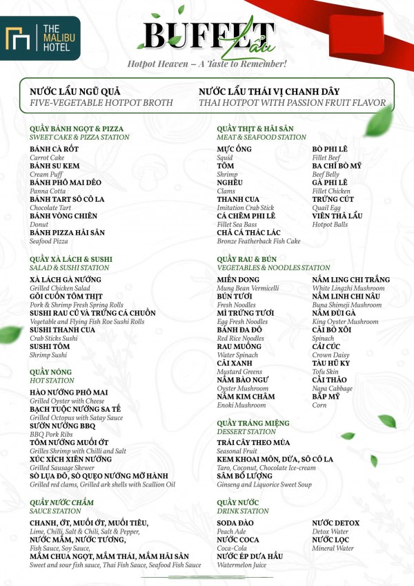 Tận hưởng kỳ nghỉ lễ 2.9 đẳng cấp tại Malibu Hotel Vũng Tàu