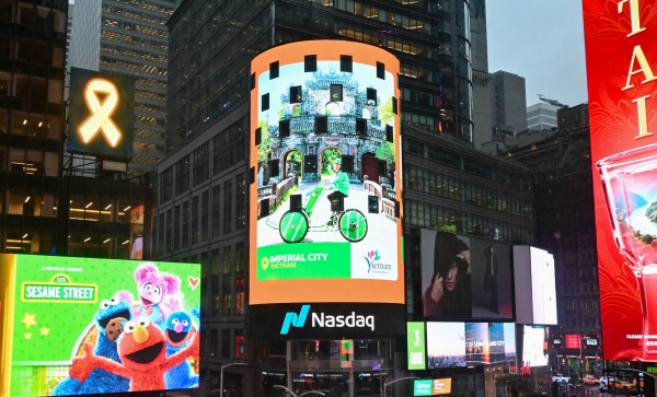 Xích lô, phố cổ, bánh xèo… Việt Nam xuất hiện ở Mỹ trên Quảng trường Thời Đại Xích lô, phố cổ, bánh xèo… Việt Nam xuất hiện ở Mỹ trên Quảng trường Thời Đại