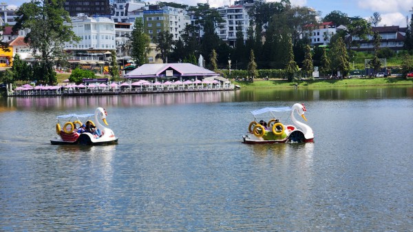 Đạp vịt trên hồ Xuân Hương hoạt động trở lại sau gần 1 năm tạm dừng Đạp vịt trên hồ Xuân Hương hoạt động trở lại sau gần 1 năm tạm dừng