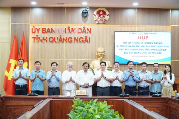 Đề xuất xây dựng khu nghỉ dưỡng sinh thái cao cấp 60 triệu USD ở Quảng Ngãi