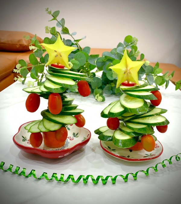 Cây thông Noel vừa trang trí vừa ăn được gây sốt mạng mùa Giáng sinh Cây thông Noel vừa trang trí vừa ăn được gây sốt mạng mùa Giáng sinh