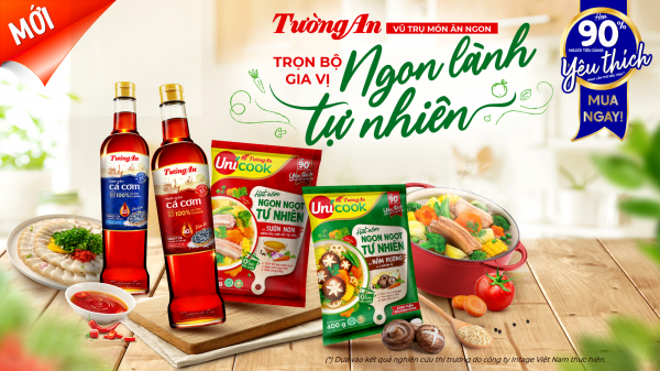 Hơn 90% người dùng yêu thích nước mắm, hạt nêm Tường An ở lần thử đầu tiên?