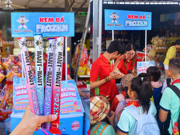 Kem ống Want Want Frozen - Lựa chọn hoàn hảo cho ngày hè oi ả Kem ống Want Want Frozen - Lựa chọn hoàn hảo cho ngày hè oi ả