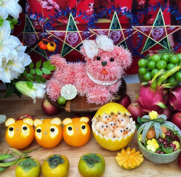 Mâm cỗ trung thu đẹp mê, mẹ đảm khiến dân mạng 'mắt tròn mắt dẹt' Mâm cỗ trung thu đẹp mê, mẹ đảm khiến dân mạng 'mắt tròn mắt dẹt'