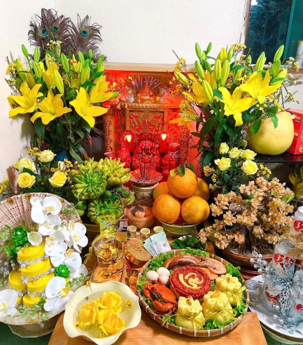 Ngày Thần tài: Mâm cúng mùng 10 tháng giêng gồm món gì, bày biện sao đẹp mắt?