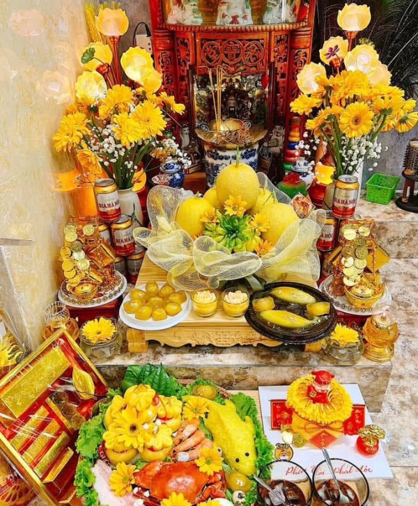 Ngày Thần tài: Mâm cúng mùng 10 tháng giêng gồm món gì, bày biện sao đẹp mắt?
