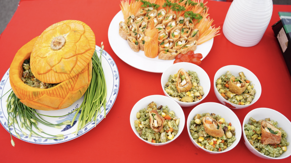 Ngày đầu lễ hội ẩm thực chay ở TP.HCM: Hấp dẫn hàng trăm món 'đẹp như tranh' Ngày đầu lễ hội ẩm thực chay ở TP.HCM: Hấp dẫn hàng trăm món 'đẹp như tranh'