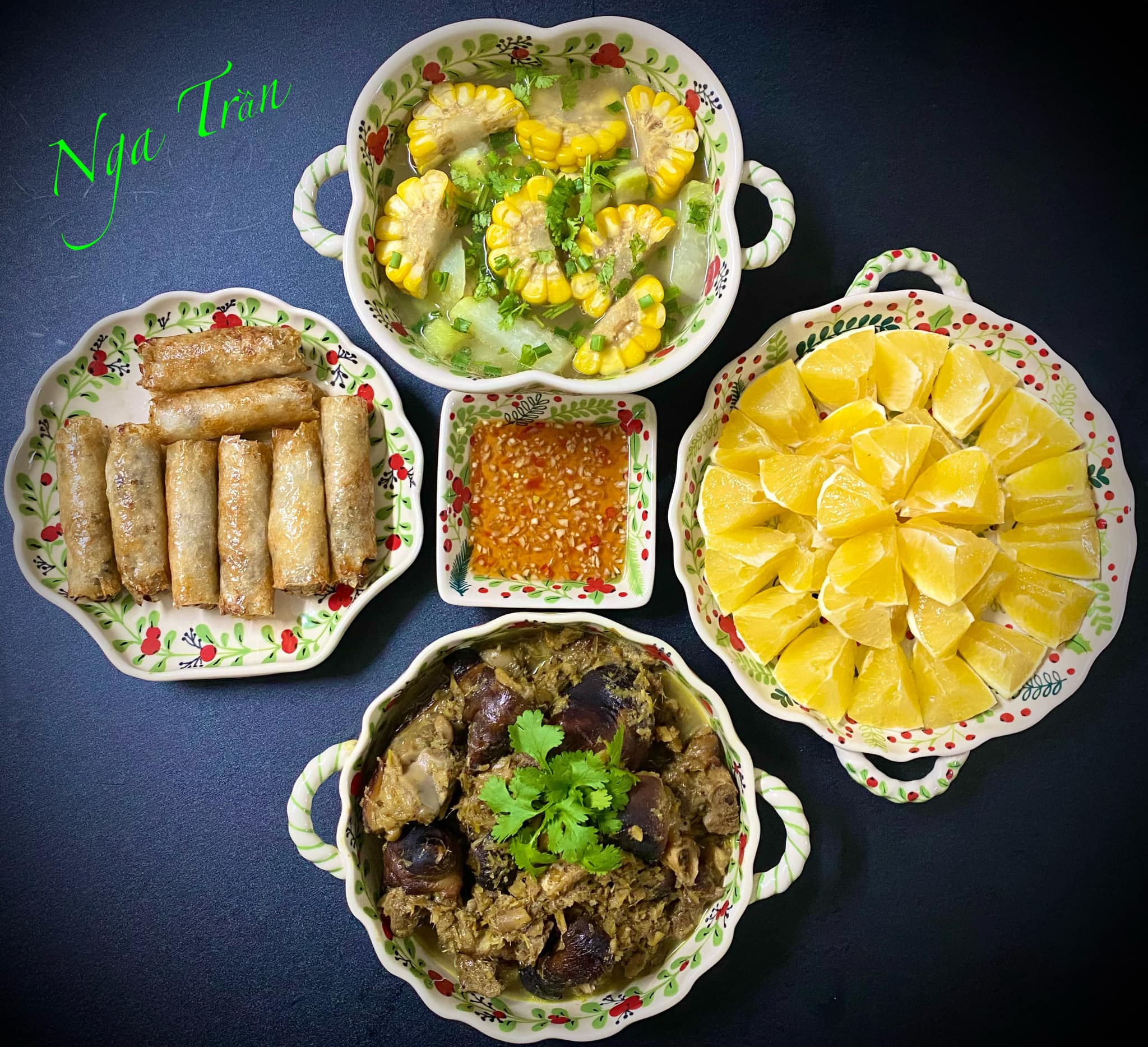 Thực đơn cơm tối cho nhà 4 người cực ngon, cả tháng không trùng món