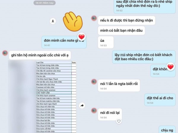 Đơn hàng 30 ly chè 'gây bão': Khách bị tạm đình chỉ công việc, shipper mất việc Đơn hàng 30 ly chè 'gây bão': Khách bị tạm đình chỉ công việc, shipper mất việc