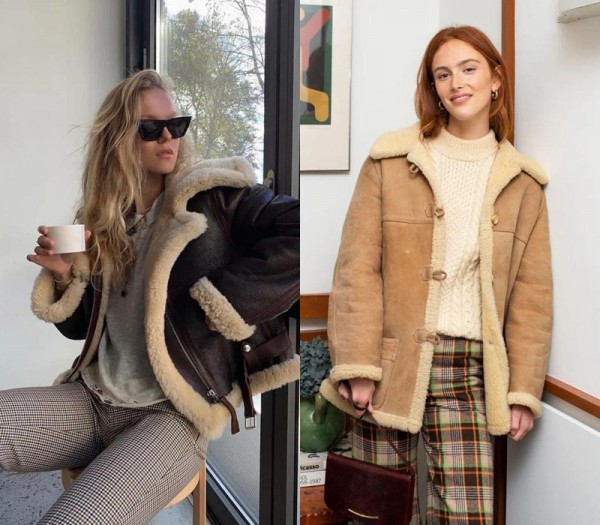 6 cách mặc đẹp với áo lông cừu mùa lạnh
