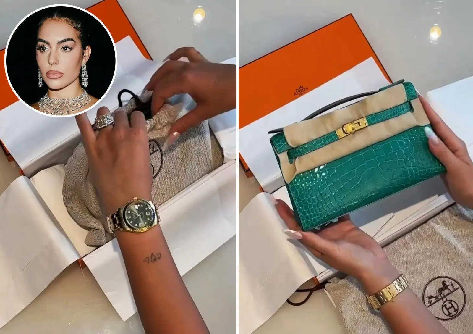 Bà xã Ronaldo và tủ đồ triệu đô khiến ai cũng choáng ngợp