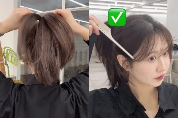 Bí kíp buộc tóc đuôi ngựa bồng bềnh, chuẩn phong cách Hàn